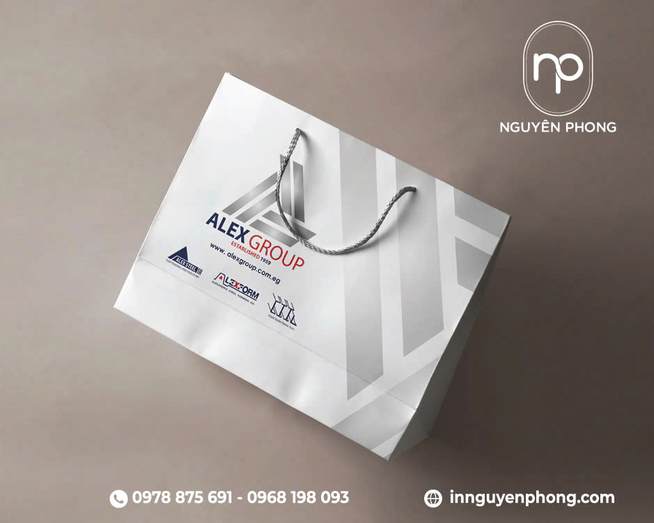 Túi giấy in logo làm quà tặng doanh nghiệp